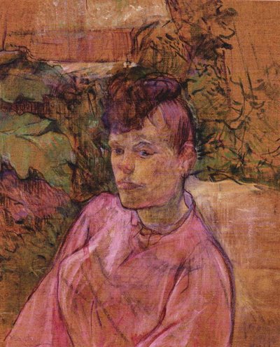 Woman in the Garden of Monsieur Forest by Henri de Toulouse Lautrec